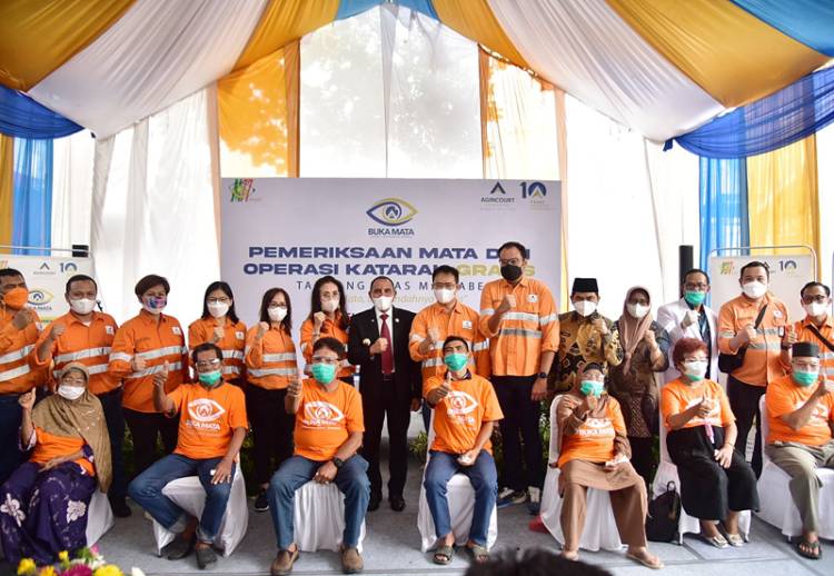Tinjau Langsung Operasi Katarak Gratis, Gubernur Sumut Berharap Kepedulian Masyarakat Pada Kesehatan Semakin Tinggi