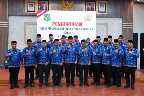 Dewan Pengurus Korpri Kota Medan Dikukuhkan, Walikota Medan : Bangun Kolaborasi dan Wujudkan Visi Misi Pemko Medan