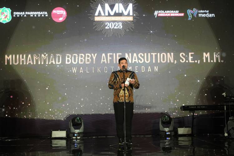 Walikota Medan Beri Apresiasi dan Penghargaan kepada Musisi Melalui AMM 2023