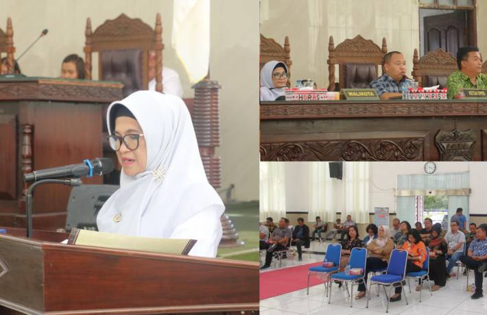 Walikota Pematang Siantar Sampaikan Tanggapan Atas Pemandangan Umum DPRD terhadap Ranperda APBD 2024