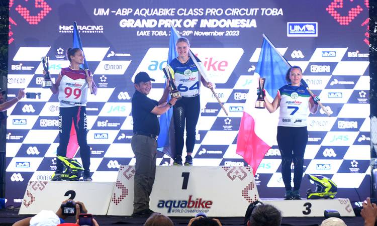 Tutup Aquabike Danau Toba, Pj Gubernur: Event Ini Sukses dan Tahun depan Diharapkan Lebih Sukses