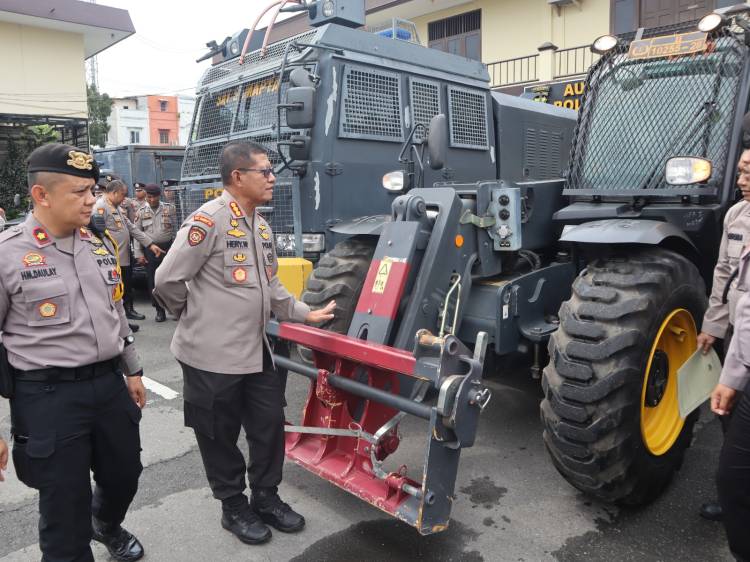 Tim Supervisi Mabes Polri Cek Kesiapan Polrestabes Medan dalam Kesiapan Pemilu 2024