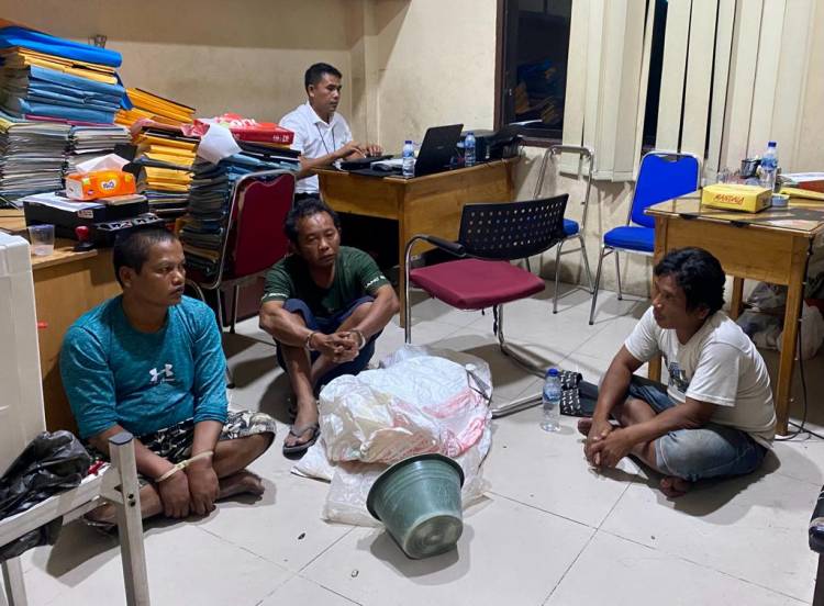 Polda Sumut Tangkap Tiga Pelaku Pencurian Pipa Pertamina