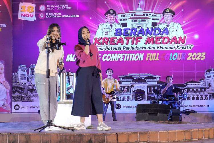 Modelling Competition Full Colour 2023 Semarakkan Bekraf Medan
