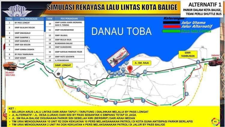Polda Sumut Rekayasa Arus Lalulintas Selama Event Aquabike Jetski Danau Toba, Berikut Lokasinya