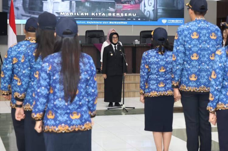 Sebanyak 44 PNS Terima SK Pengangkatan, Walikota Pematang Siantar Ingatkan 5S