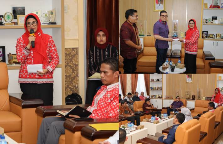 Walikota Pematang Siantar Terima Kunker Spesifik Komisi II DPR RI dalam Rangka Persiapan dan Kesiapan Pemilu 2024