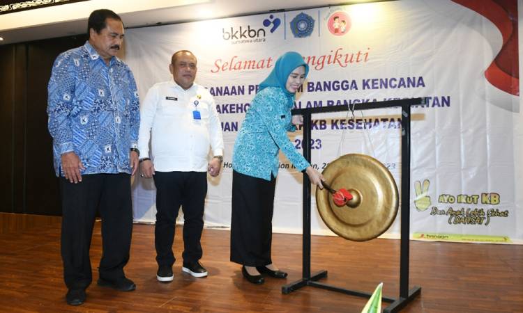 Pj Ketua PKK Sumut Buka Sosialisasi Program Bangga Kencana
