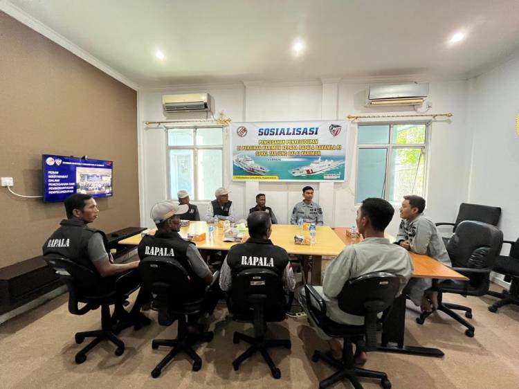 Bakamla RI Kembali Gelar Sosialisasi Pencegahan Penyelundupan di TBK