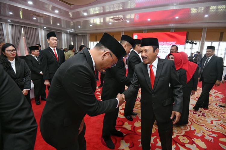 Pj Gubernur Sumut Lakukan Rotasi, Minta Pejabat Cepat Adaptasi dan Inovatif