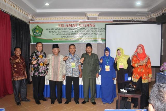 Kakankemenag Asahan Buka Acara Kegiatan Workshop K-13