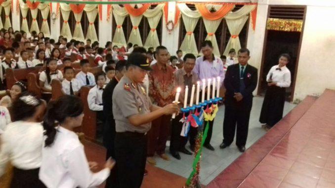 Kapolsek Mandoge Imbau Pelajar Waspadai Informasi Sesat di Medsos