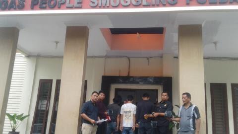Poldasu Tangkap Tiga dari Empat Pencuri di Gudang PT Kabel Mediacom