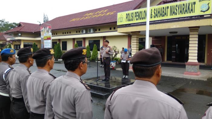 Aksi Bela Islam III, Kapolres Deli Serdang Pimpin Apel Pengamanan Gabungan