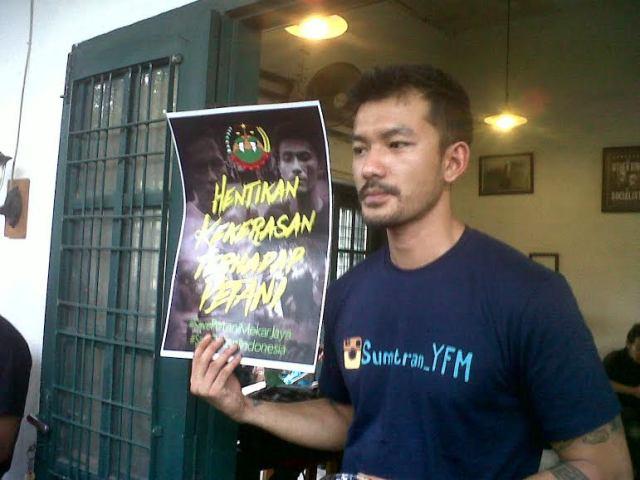 Aktor Rio Dewanto Siap Bela Petani dari Penindasan PT Langkat Nusantara Kepong