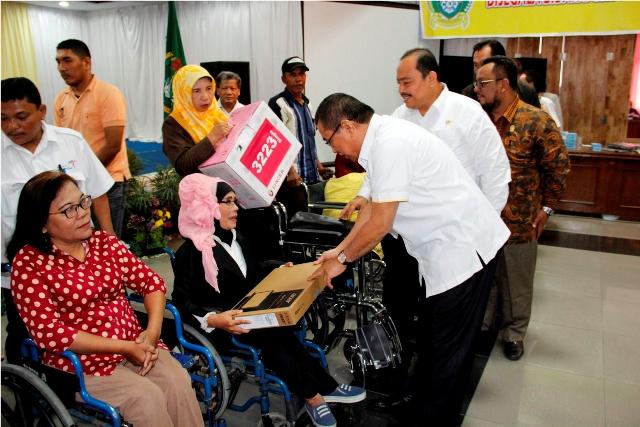 Gubernur Sumut Imbau Dunia Usaha Sumut Beri Kesempatan Penyandang Disabilitas