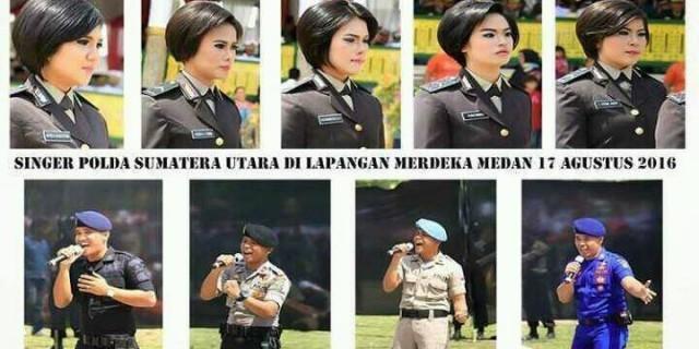 Inilah Para Penyanyi Idola di Polda Sumut 