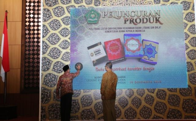 Kemenag Luncurkan Al Quran Bahasa Ibu dan Ensiklopedi Pemuka Agama Nusantara