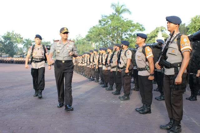 Poldasu Lepas Satgas Evakuasi Bencana Aceh Sekaligus Pengamanan Pilkada