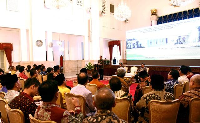Serahkan DIPA 2017, Presiden Jokowi: Jangan Ada Serupiah pun Uang APBN Dikorupsi