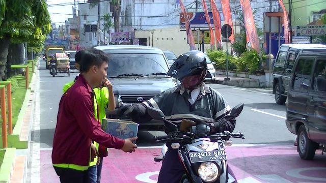 Kumpulkan Dana untuk Korban Gempa di Aceh, Mahasiswa Binjai Turun ke Jalan