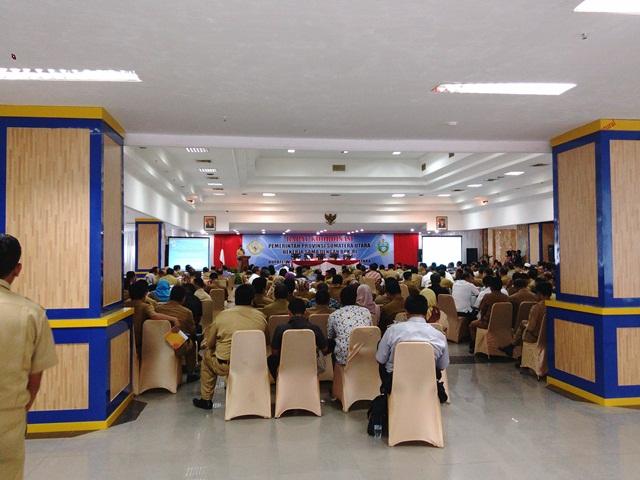 Gubsu Buka Rakor Pemprovsu, BPK-RI dan Kabupaten/Kota