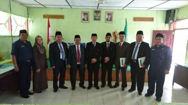 Kakankemenag Lantik Kepala MTsN di Labura