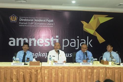 Walikota Medan Ikuti Tax Amnesty Periode II