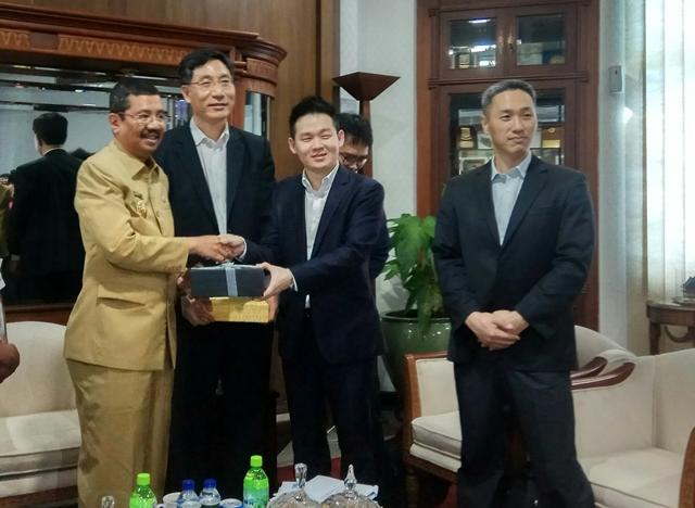 Investor Korea Berencana Bangun PLTS Terapung di Danau Toba