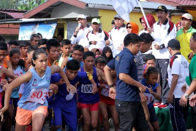6000 Peserta Ikuti Lari 10 K dan 5 K Piala Gubsu