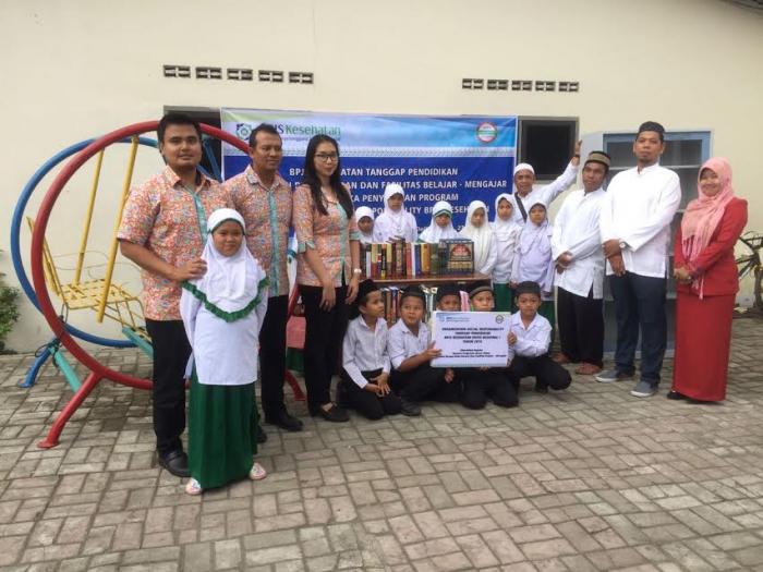 Yayasan Perguruan Nurus Salam Terima Bantuan OSR dari BPJS Kesehatan