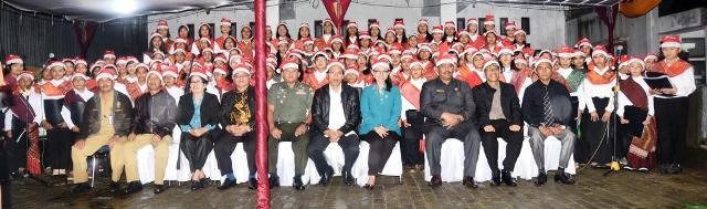 Pemkab Humbahas Gelar Christmas Carol dan Pawai Doa Natal 