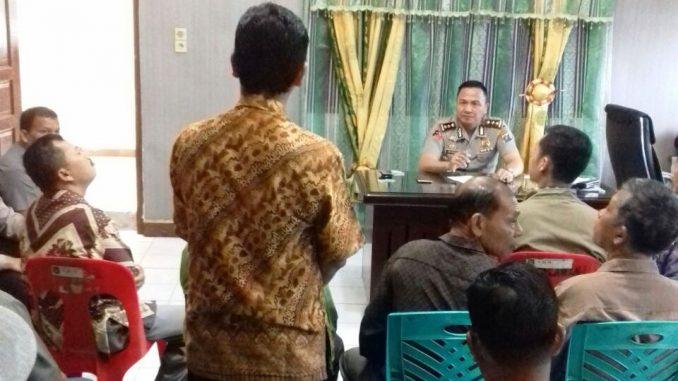 Kapolres Pelabuhan Kumpulkan Pengurus Gereja se-Kecamatan Medan Belawan