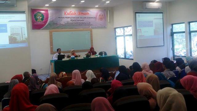 Kepala PDII LIPI Berbagi Ilmu di FAH UIN Ar-Raniry