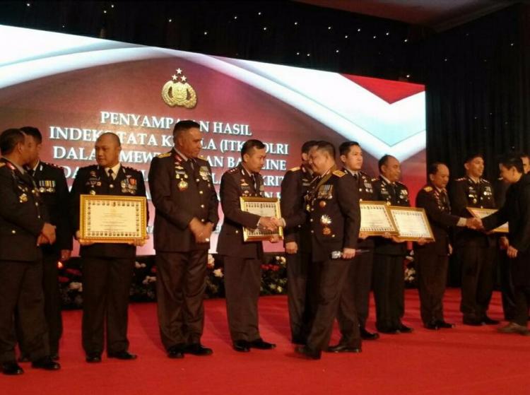 Polres Tanjung Balai Terima Penghargaan dari Kapolri