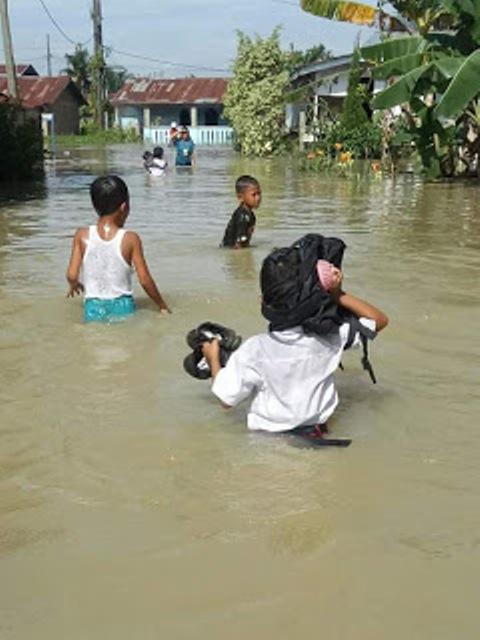 Banjir Rendam Ratusan Rumah di Tamora