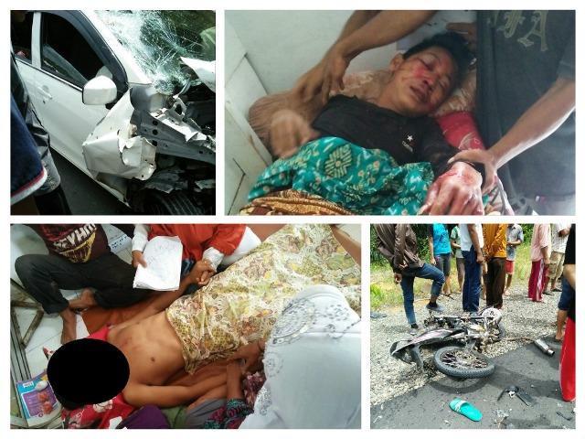 Tabrakan dengan Daihatsu Sigra, Lubis Tewas, Nasution Kritis
