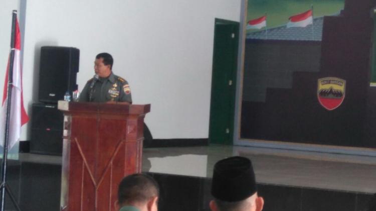 Korem 023/KS Peringati Maulid Nabi Muhammad SAW 1439 H