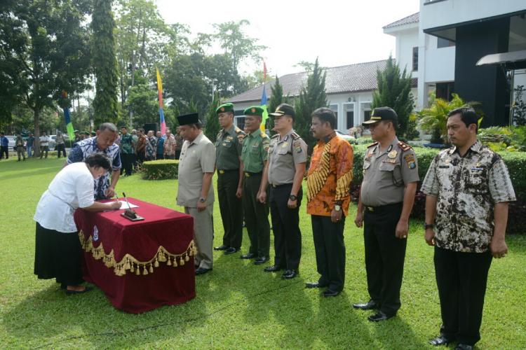 240 Calon Kades di Deli Serdang Deklarasi Damai