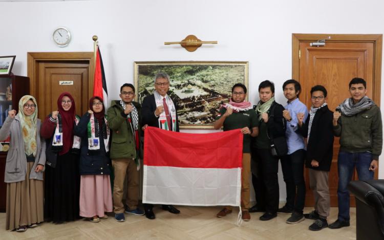 Dubes Amman Minta Himpunan Mahasiswa Negara Lain Dukung Palestina