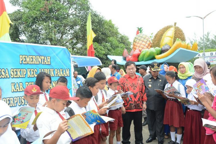 Gerakan Deli Serdang Membaca Dicanangkan