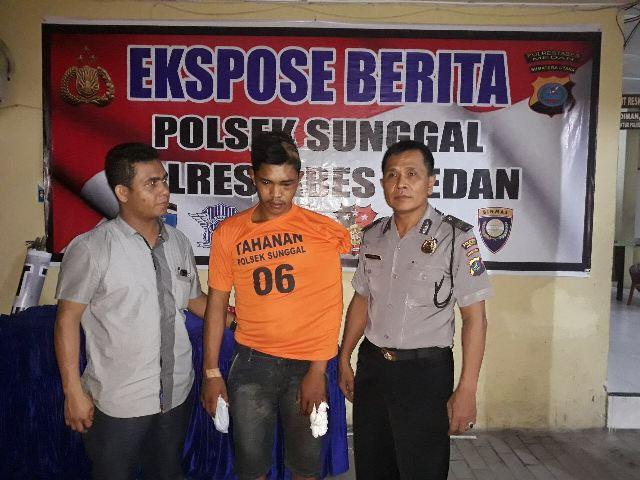 Pencuri Rumah Kost Jalan Ngumban Surbakti Ditangkap Polisi