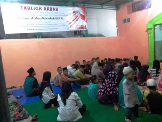 Peringati Maulid Nabi, Warga Jalan Pringgan Helvetia Akan Rehab Mushola Jadi Masjid