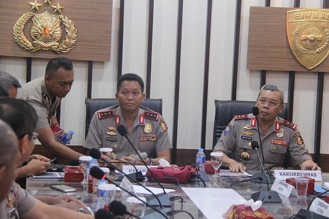 Baharkam Polri Jelaskan Operasi Baru Bidang Binmas kepada Dir Binmas dari 7 Polda