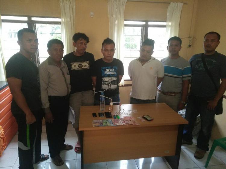 Nyabu, Tiga Warga Kecamatan Bandar Diringkus Polsek Perdagangan