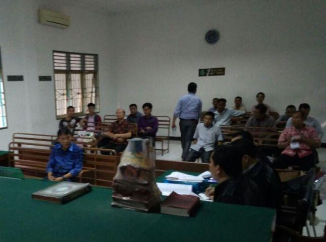 Jadi Saksi, Puluhan OKP Kawal Bupati Nias Utara
