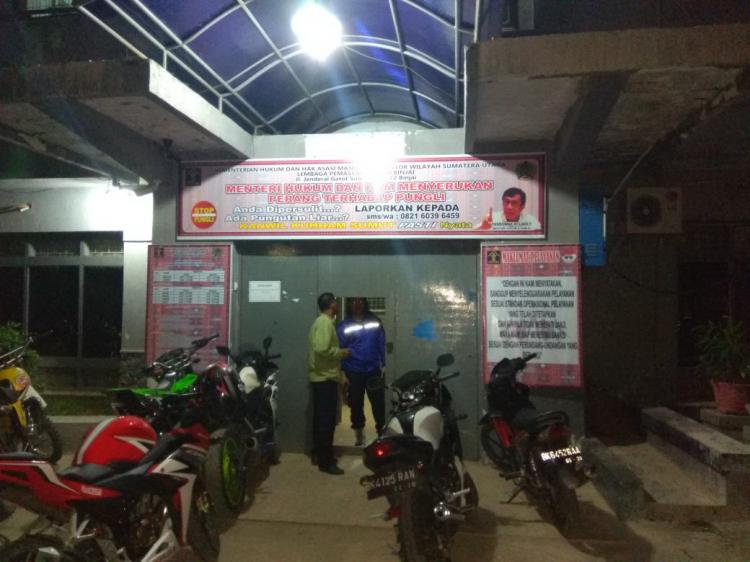 Tujuh Tahanan LP Kelas II A Kota Binjai Kabur