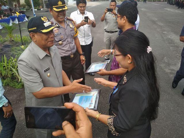 Peringati Hari Satpam ke-37, Tiga Satpam di Deli Serdang Dapat Penghargaan