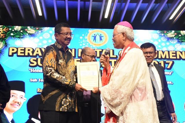 437 Gereja di Sumut Terima Bantuan dari Pemprov Sumut