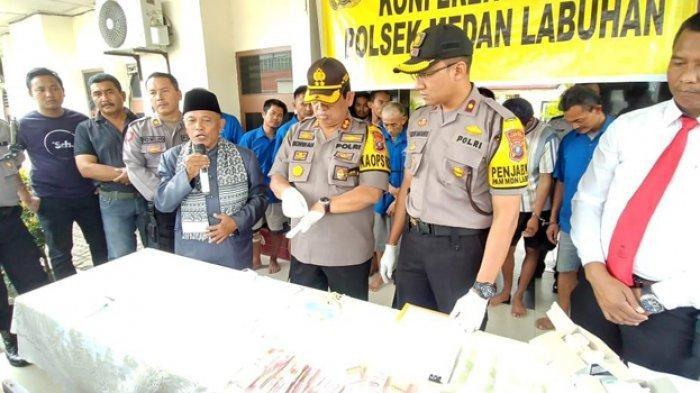 Hanya Sepekan, 12 Pelaku Tindak Pidana Diringkus Polsek Labuhan Pelabuhan Belawan